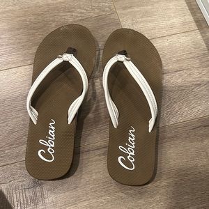 Cobian flip flops